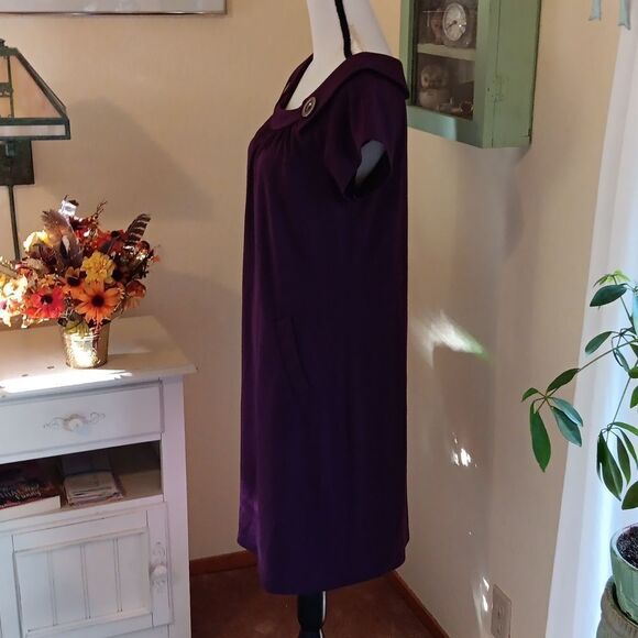 Evan-Picone Knit Dress - Picture 4 of 12